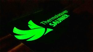 Impression fluorescente